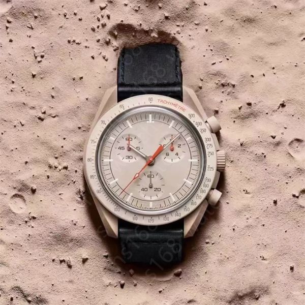 watches orologio fashion luxury watch wristwatches 30m movement mission to jupiter nylon watchband full function quarz chronograph waterproo, Slivery;brown
watches orologio fashion luxury watch wristwatches 30m movement mission to jupiter nylon watchband full function quarz chronograph waterproo, Slivery;brown