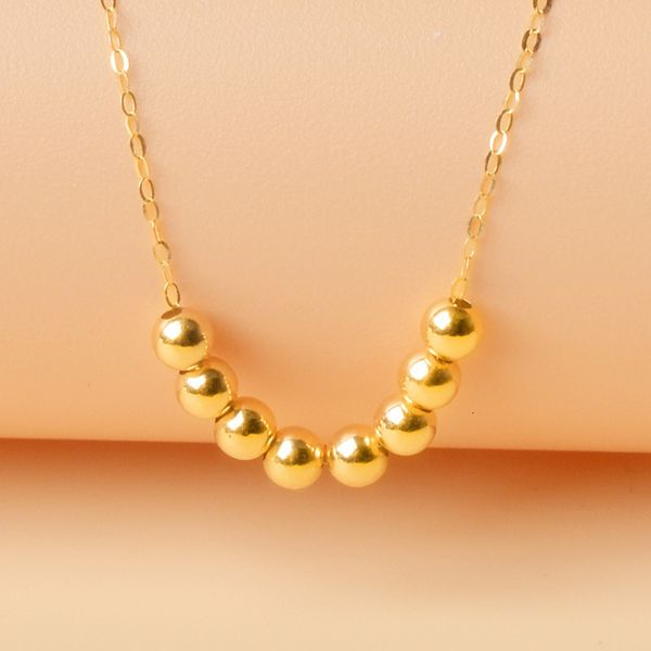 pendant necklaces nymph pure 18k gold au750 small gold ball 25 mm women's fine jewelry party gifts x517 230105, Silver
pendant necklaces nymph pure 18k gold au750 small gold ball 25 mm women's fine jewelry party gifts x517 230105, Silver