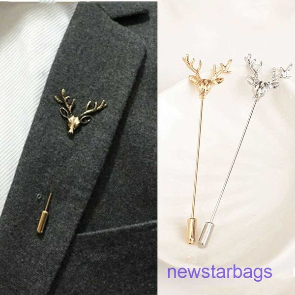 factory outlet wholesale brooches korean temperament personality animal brooch deer head long needle neckpin men's inserted, Gray
factory outlet wholesale brooches korean temperament personality animal brooch deer head long needle neckpin men's inserted, Gray