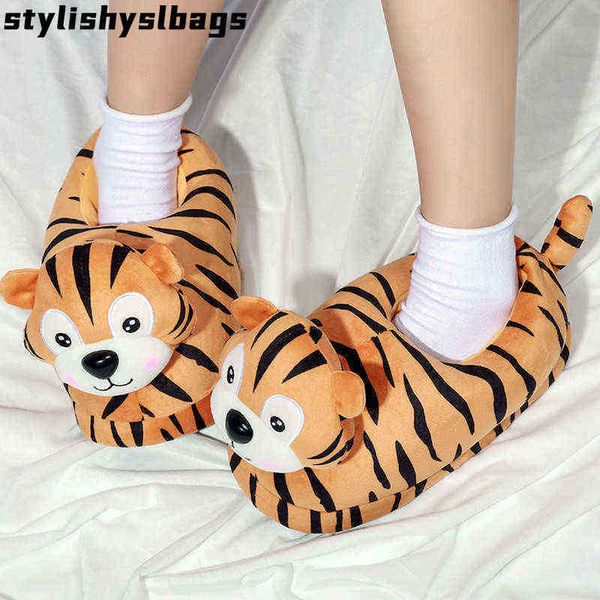 slippers womens winter cute tiger cotton slippers men warm soft plush house slippers couples non-slip indoor floor shoes chaussure femme 010, Black
slippers womens winter cute tiger cotton slippers men warm soft plush house slippers couples non-slip indoor floor shoes chaussure femme 010, Black