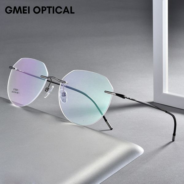 fashion sunglasses frames ultralight alloy rimless men glasses frame square eyeglasses myopia prescription for women optical eye glass 23010, Black
fashion sunglasses frames ultralight alloy rimless men glasses frame square eyeglasses myopia prescription for women optical eye glass 23010, Black