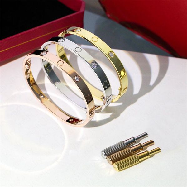 luxury bracelet men fashion gold bangle titanium crystal design lover charm diamond screw bracelet 4 cz jewlery designer for women birthday, Black
luxury bracelet men fashion gold bangle titanium crystal design lover charm diamond screw bracelet 4 cz jewlery designer for women birthday, Black