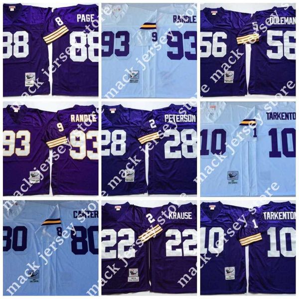 ncaa 75th vintage football 10 fran tarkenton jerseys 93 john randle 22 paul krause 28 adrian peterson 44 chuck foreman 56 chris doleman 80, Black;red
ncaa 75th vintage football 10 fran tarkenton jerseys 93 john randle 22 paul krause 28 adrian peterson 44 chuck foreman 56 chris doleman 80, Black;red