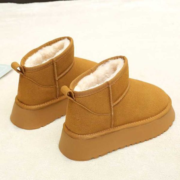 boots sheepskin wool comprehensive anti-skid snow women's mini short warm winter thickened shoes botas mujer 2023 221215, Black
boots sheepskin wool comprehensive anti-skid snow women's mini short warm winter thickened shoes botas mujer 2023 221215, Black
