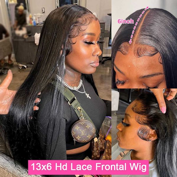 nxy lace wigs hd 13x6 human hair frontal for women pre plucked 180% brazilian remy 30 40 inch straight front 230106, Black;brown
nxy lace wigs hd 13x6 human hair frontal for women pre plucked 180% brazilian remy 30 40 inch straight front 230106, Black;brown