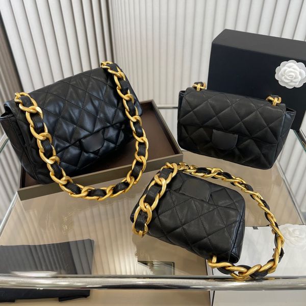classic heavy chain underarm quilted bags lambskin check vintage gold metal chain shoulders crossbody totes wallets designer luxury handbags
classic heavy chain underarm quilted bags lambskin check vintage gold metal chain shoulders crossbody totes wallets designer luxury handbags