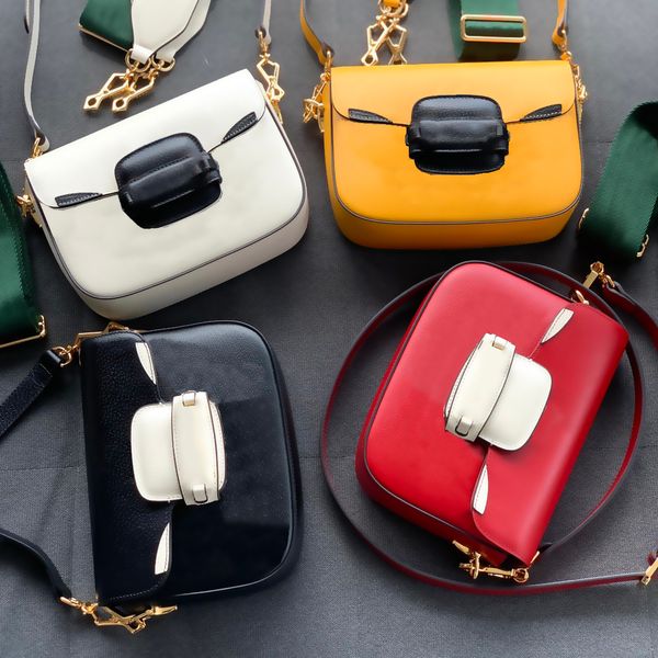 designer 1955 small bags genuine leather women purses corssbody shoulder strap bag classic flap purses fashion clutch handbags