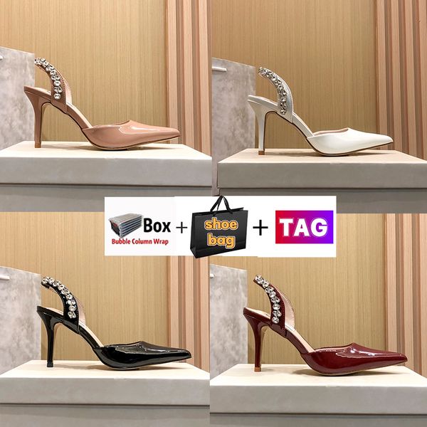 women sandals london summer sandal leather high heel dress shoes crystal strap party wedding womens shoe open toe stiletto heel slingback he, Black
women sandals london summer sandal leather high heel dress shoes crystal strap party wedding womens shoe open toe stiletto heel slingback he, Black