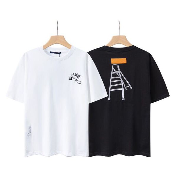 2022 summer men's t-shirt pure cotton round neck loose pullover women's short sleeve casual sweatshirt, Black;brown
2022 summer men's t-shirt pure cotton round neck loose pullover women's short sleeve casual sweatshirt, Black;brown