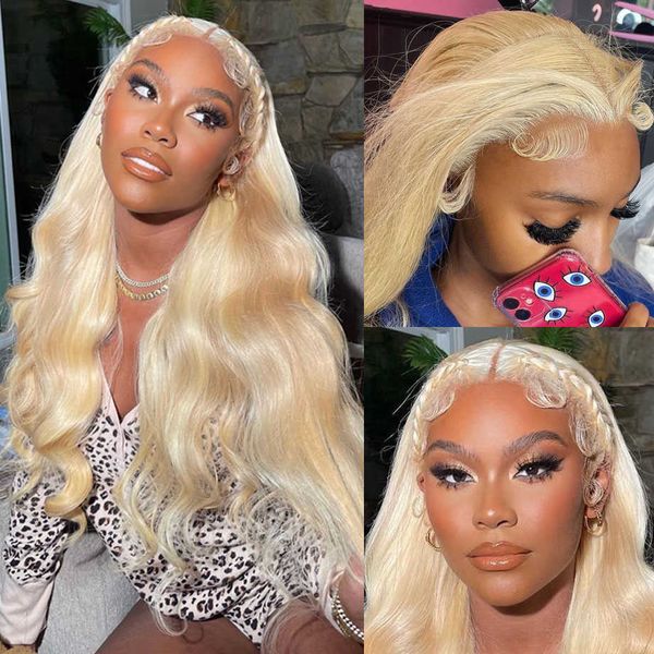 nxy lace wigs blonde 613 frontal hd front human hair for black women brazilian pre plucked baby 13x4 body wave 230106, Black;brown
nxy lace wigs blonde 613 frontal hd front human hair for black women brazilian pre plucked baby 13x4 body wave 230106, Black;brown
