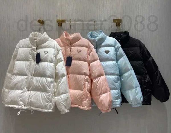 women's down & parkas designer jacket p jacks women metal triangle winter coat warm puffer coats detachable sleeves size s/m/l 769w, Black
women's down & parkas designer jacket p jacks women metal triangle winter coat warm puffer coats detachable sleeves size s/m/l 769w, Black