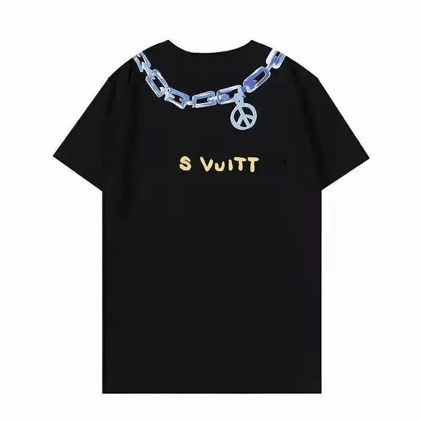 womens t shirt designer short sleeve fashionable and versatile graffiti printed sweatshirt pure cotton breathable men and women clothing, White
womens t shirt designer short sleeve fashionable and versatile graffiti printed sweatshirt pure cotton breathable men and women clothing, White