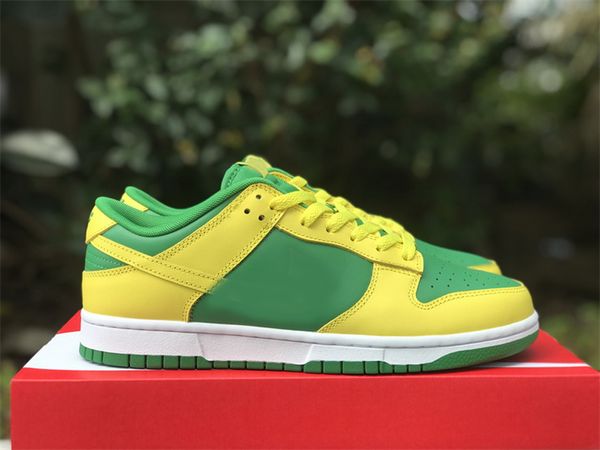 authentic low reverse brazil shoes sb dunks outdoor apple green yellow strike white men women sports sneakers with original box, Red;white
authentic low reverse brazil shoes sb dunks outdoor apple green yellow strike white men women sports sneakers with original box, Red;white