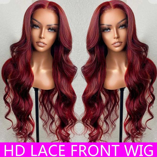 nxy lace wigs 99j burgundy body wave front 30 32 inch colored human hair for black women brazilian 13x4 hd frontal 230106, Black;brown
nxy lace wigs 99j burgundy body wave front 30 32 inch colored human hair for black women brazilian 13x4 hd frontal 230106, Black;brown