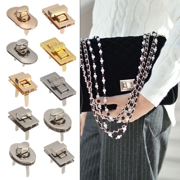 bag parts accessories 1pcs turn locks twist lock diy metal clasp handbag shoulder purse buckle hardware closure 230106, Black
bag parts accessories 1pcs turn locks twist lock diy metal clasp handbag shoulder purse buckle hardware closure 230106, Black