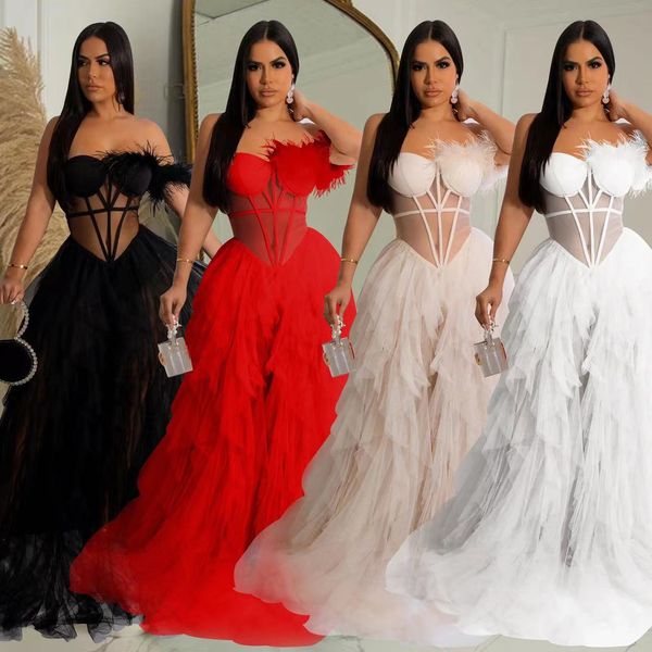 feather mermaid evening dresses black long backless sequins prom gown custom made formal party even gowns vestido de novia, Black;red
feather mermaid evening dresses black long backless sequins prom gown custom made formal party even gowns vestido de novia, Black;red
