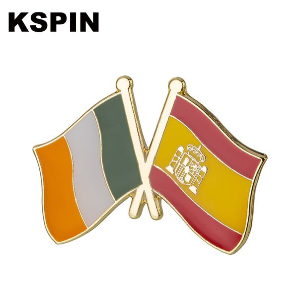 ireland & spain friendship brooches lapel pin flag badge brooch pins badges 10pcs a lot, Gray
ireland & spain friendship brooches lapel pin flag badge brooch pins badges 10pcs a lot, Gray