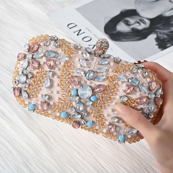 colorful rhinestone dinner bag style makeup fashion party dinner women's bag temperament beaded
colorful rhinestone dinner bag style makeup fashion party dinner women's bag temperament beaded