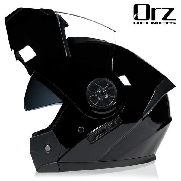 s orz-161 modular flip motocicleta casco double sunshade motorcycle racing helmet s m l xl size dot abs 1.3kg 0105
s orz-161 modular flip motocicleta casco double sunshade motorcycle racing helmet s m l xl size dot abs 1.3kg 0105