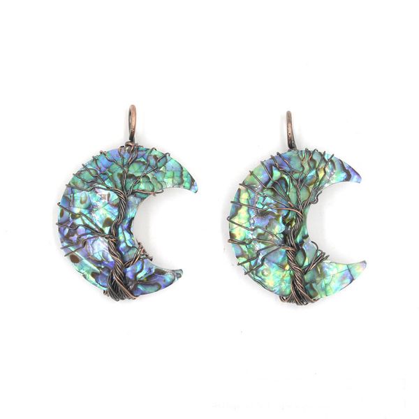 yowost natural abalone shell crescent moons pendants silvers rose gold ancient copper wire wrapped tree of life necklace making jewelry bh02, Silver
yowost natural abalone shell crescent moons pendants silvers rose gold ancient copper wire wrapped tree of life necklace making jewelry bh02, Silver