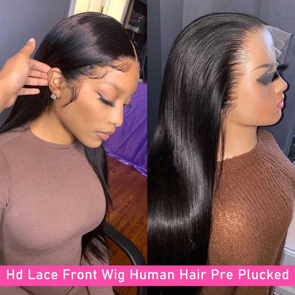 nxy lace wigs hd 13x6 human hair frontal for women pre plucked brazilian with baby 30 34 inch straight front 230106, Black;brown
nxy lace wigs hd 13x6 human hair frontal for women pre plucked brazilian with baby 30 34 inch straight front 230106, Black;brown