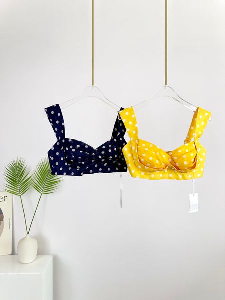 women's tanks & camis 2023 australian fashion brand spring and summer new wave point french bra, White 
women's tanks & camis 2023 australian fashion brand spring and summer new wave point french bra, White