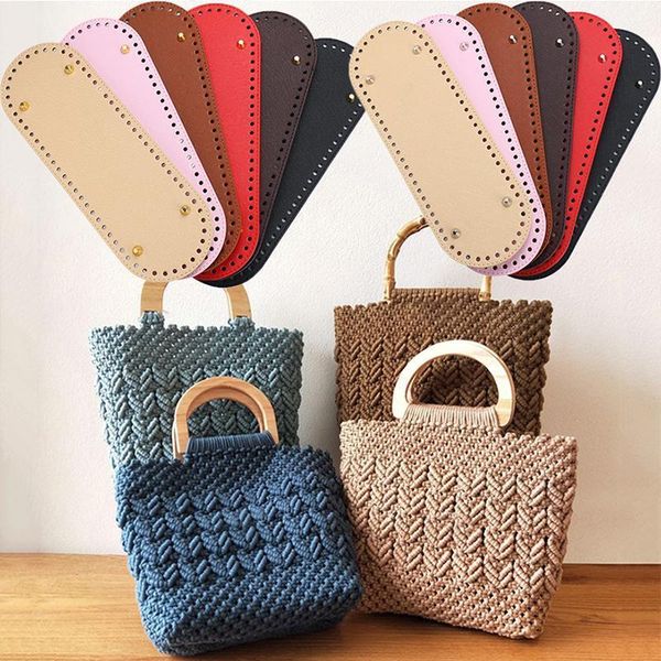 bag parts accessories 29.510cm handmade oval bottom for knitted pu leather wear-resistant with holes diy crochet 230106, Black
bag parts accessories 29.510cm handmade oval bottom for knitted pu leather wear-resistant with holes diy crochet 230106, Black