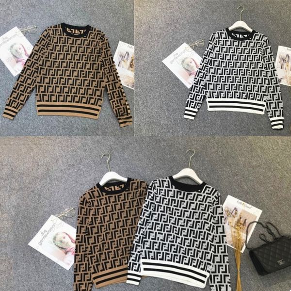 2023 sweater women's autumn round neck striped fashion long sleeve women high end jacquard cardigan knitting sweaters coats, White;black
2023 sweater women's autumn round neck striped fashion long sleeve women high end jacquard cardigan knitting sweaters coats, White;black