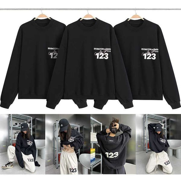 men's hoodie sweater rhu fashion de designer leisure casual brand hoody oversize print american wash couple loose crew neck men wear, White;black
men's hoodie sweater rhu fashion de designer leisure casual brand hoody oversize print american wash couple loose crew neck men wear, White;black
