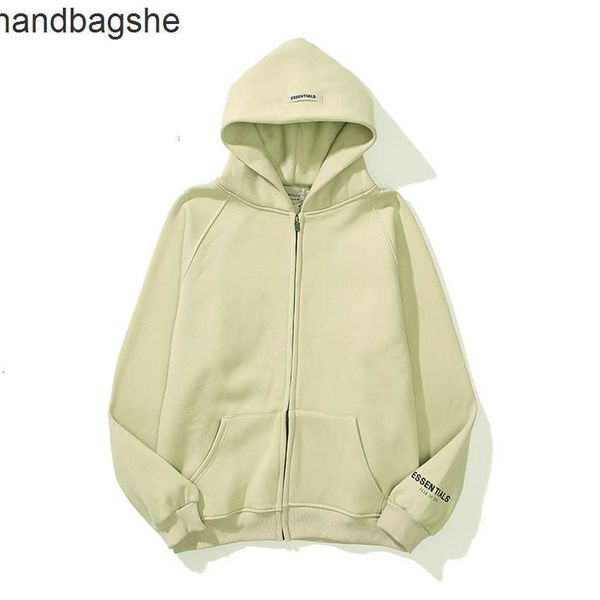 hoodie jacket essentials multi thread hoodie women's zipper jacket loose plush, Black;brown
hoodie jacket essentials multi thread hoodie women's zipper jacket loose plush, Black;brown