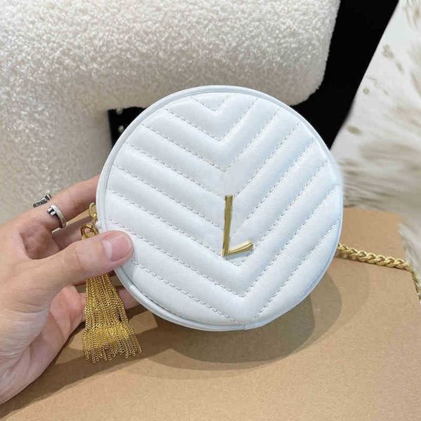 new ylogo shoulder bag round crossbody bags leather handbag women tassels designer handbags fashion bags purses 0607
new ylogo shoulder bag round crossbody bags leather handbag women tassels designer handbags fashion bags purses 0607