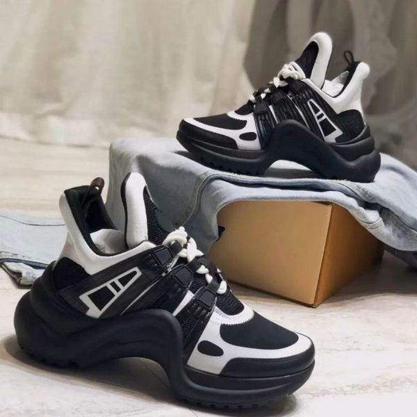 2023 designers archlight genuine leather sneakers mens womens dad shoe fashion luxury casual women men black white silver breathable bows pl 
2023 designers archlight genuine leather sneakers mens womens dad shoe fashion luxury casual women men black white silver breathable bows pl
