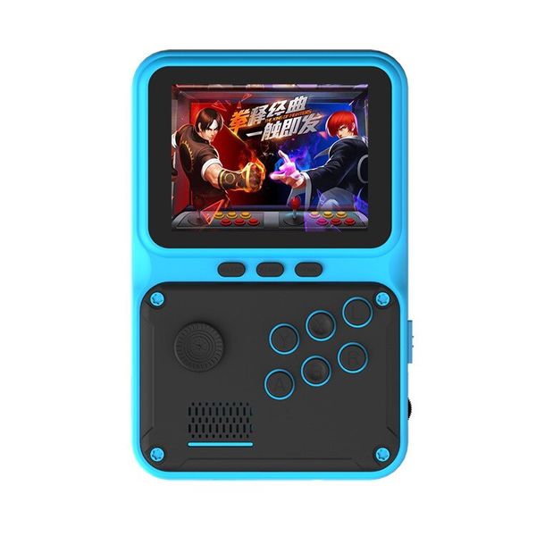 JP09 handheld Game Console Built-in 500 Retro Games consolas de videojuegos Protable Game Player English/Spainsh/Portuguese
