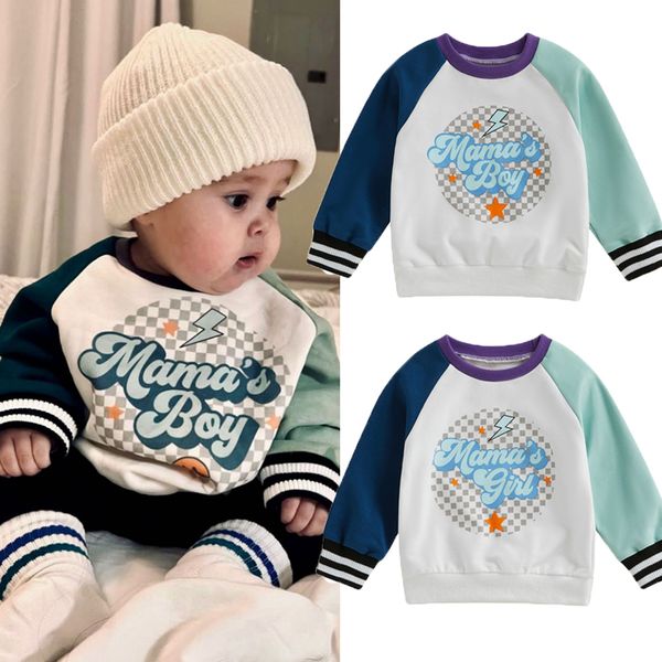 t shirts focusnorm 0 3y autumn causal baby boys girls t shirts 2 style color patchwork long sleeve letter printed pullover sweatshirt 230106, Blue
t shirts focusnorm 0 3y autumn causal baby boys girls t shirts 2 style color patchwork long sleeve letter printed pullover sweatshirt 230106, Blue