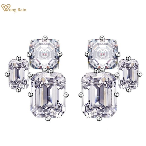 charm wong rain 925 sterling silver asscheremerald cut high carbon diamond gemstone 18k gold plated earrings studs party fine jewelry 230105, Golden
charm wong rain 925 sterling silver asscheremerald cut high carbon diamond gemstone 18k gold plated earrings studs party fine jewelry 230105, Golden