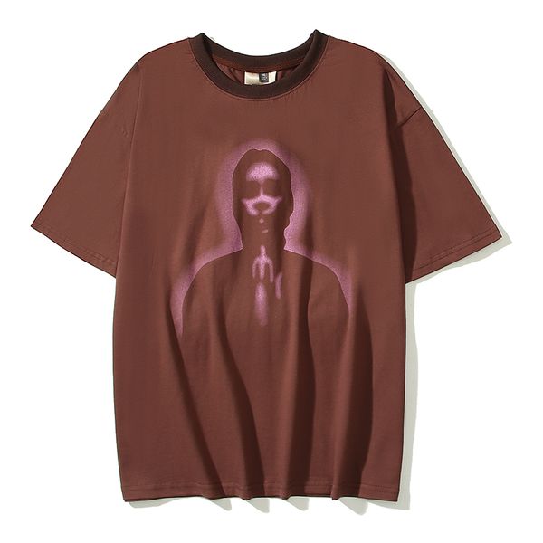 men's plus tees high street letter summer short sleeve t-shirt men women crew neck cotton oversized top, Black;brown
men's plus tees high street letter summer short sleeve t-shirt men women crew neck cotton oversized top, Black;brown