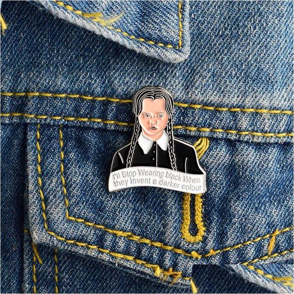 cartoon accessories addams family pin hard enamel wednesday darker colour lapel brooches creative s jewelry button badges gift for f dh9k3, Blue
cartoon accessories addams family pin hard enamel wednesday darker colour lapel brooches creative s jewelry button badges gift for f dh9k3, Blue