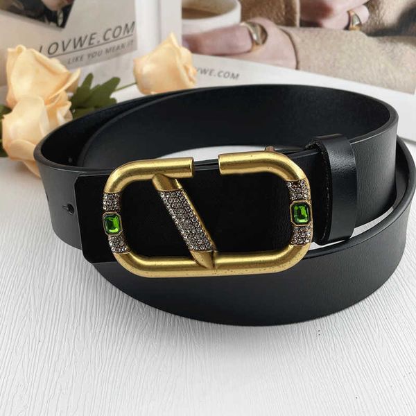 men designer belt with drill letter buckle women leather belts width 3.8cm youth vintage jeans casual belt, Black;brown
men designer belt with drill letter buckle women leather belts width 3.8cm youth vintage jeans casual belt, Black;brown