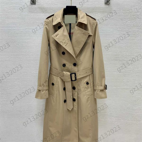 trenchs coat womens classic lapel windproof cloth design long sleeves jackets corset waist version fashion designer outerwear brand trench c, Tan;black
trenchs coat womens classic lapel windproof cloth design long sleeves jackets corset waist version fashion designer outerwear brand trench c, Tan;black
