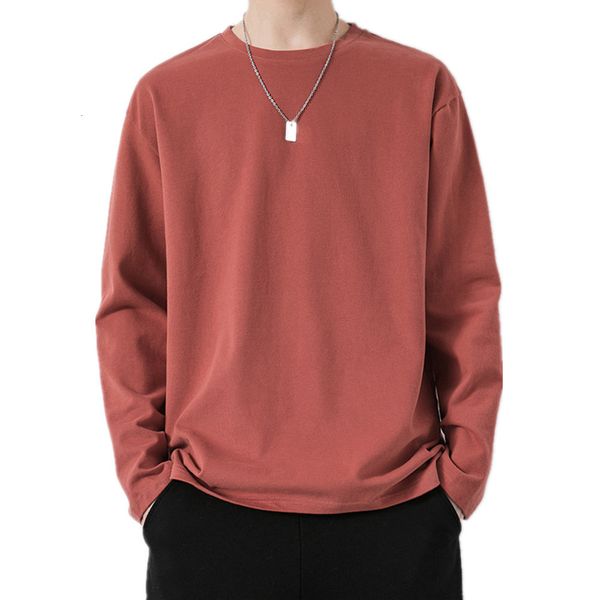 men's t-shirts solid japanese casual long sleeve t-shirt cotton round neck undercoat 230106, White;black
men's t-shirts solid japanese casual long sleeve t-shirt cotton round neck undercoat 230106, White;black