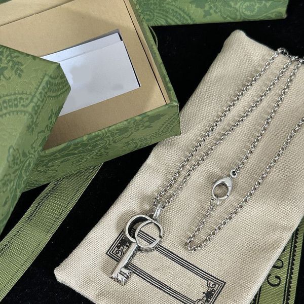 designer necklace carved vine pattern letter key couple love necklace chic sweater chain stainless steel necklaces for men simple mens jewel, Silver
designer necklace carved vine pattern letter key couple love necklace chic sweater chain stainless steel necklaces for men simple mens jewel, Silver