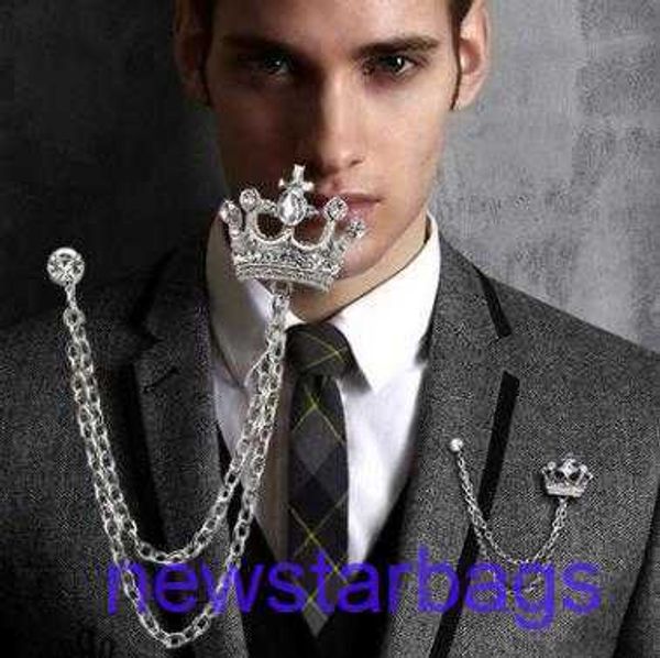 factory outlet wholesale brooches 2023 better clothing accessories fashion personality crown chain pin badge suit brooch f010, Gray
factory outlet wholesale brooches 2023 better clothing accessories fashion personality crown chain pin badge suit brooch f010, Gray