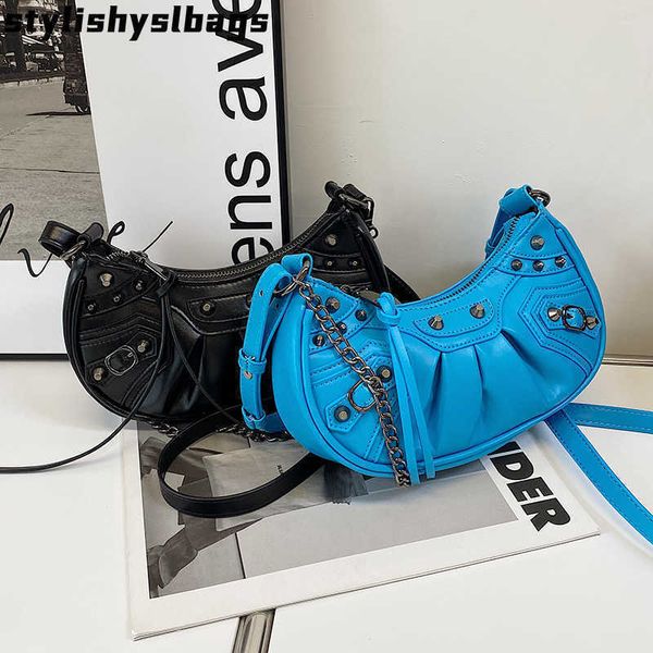 shoulder bags bags luxury brand women half moon hobo armpit casual lady blue green shoulder punk style satchels handbag clutch 010623h
shoulder bags bags luxury brand women half moon hobo armpit casual lady blue green shoulder punk style satchels handbag clutch 010623h