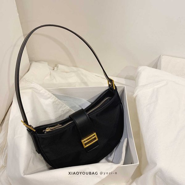 french mmmpink underarm bag portable black nylon textured club versatile one shoulder diagonal
french mmmpink underarm bag portable black nylon textured club versatile one shoulder diagonal