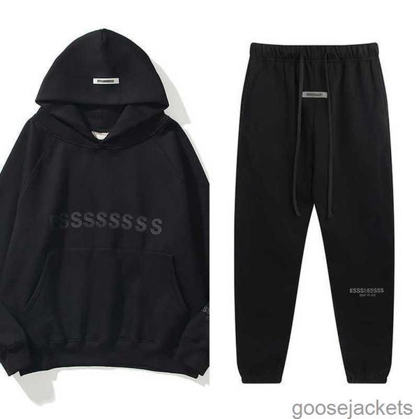 luxury brand men's tracksuits sweatshirts letter essentials hoodies men women sportswear pants suit hooded sweater casual pullovercj75, Black
luxury brand men's tracksuits sweatshirts letter essentials hoodies men women sportswear pants suit hooded sweater casual pullovercj75, Black