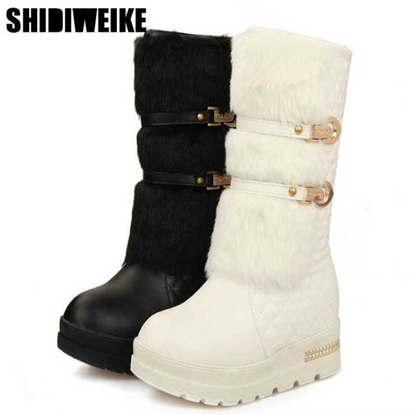 boots winter fashion increased snow cotton shoes in the with wedges platform women's fur a009 221215, Black
boots winter fashion increased snow cotton shoes in the with wedges platform women's fur a009 221215, Black
