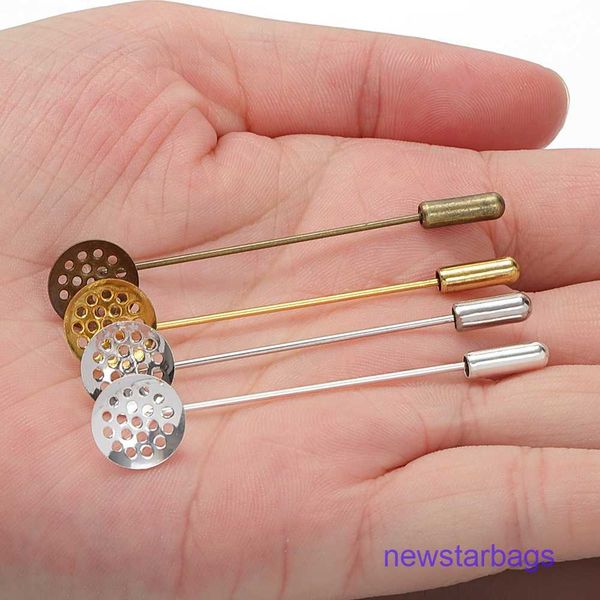 factory outlet wholesale brooches fashion pin versatile plug-in brooch round copper tray diy jewelry making clothing accessories materials, Gray
factory outlet wholesale brooches fashion pin versatile plug-in brooch round copper tray diy jewelry making clothing accessories materials, Gray