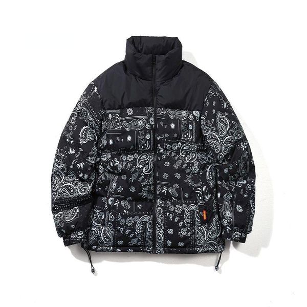 men's jackets winter warm coat patchwork vintage painting harajuku padded puffer oversize male parka clothing 230106, Black;brown
men's jackets winter warm coat patchwork vintage painting harajuku padded puffer oversize male parka clothing 230106, Black;brown