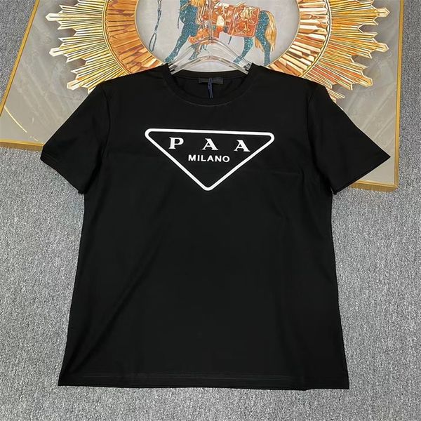 men's t-shirt with letters stacked on the chest short sleeve designer high street loose large casual t-shirt 100% cotton men's and, White;black
men's t-shirt with letters stacked on the chest short sleeve designer high street loose large casual t-shirt 100% cotton men's and, White;black