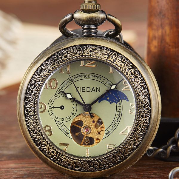 pocket watches antique bronze mechanical watch skeleton steampunk pendant clock chains fob pattern engraving men reloj hombre 230106, Slivery;golden
pocket watches antique bronze mechanical watch skeleton steampunk pendant clock chains fob pattern engraving men reloj hombre 230106, Slivery;golden